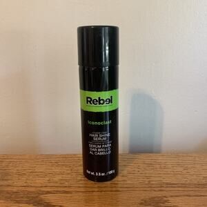 Rebel Iconoclast Hair Shine Serum Crystal Clear Spray 3.5oz NEW
